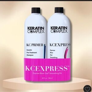 NWT Keratin Complex KC Primer and KC Express smoothing treatment 64oz
